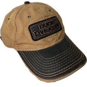 A & E Duck Dynasty country brown and black ball cap Adjustable